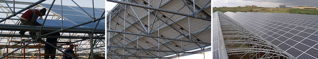 Fotovoltaik Sera Modelleri - Teknik Detay