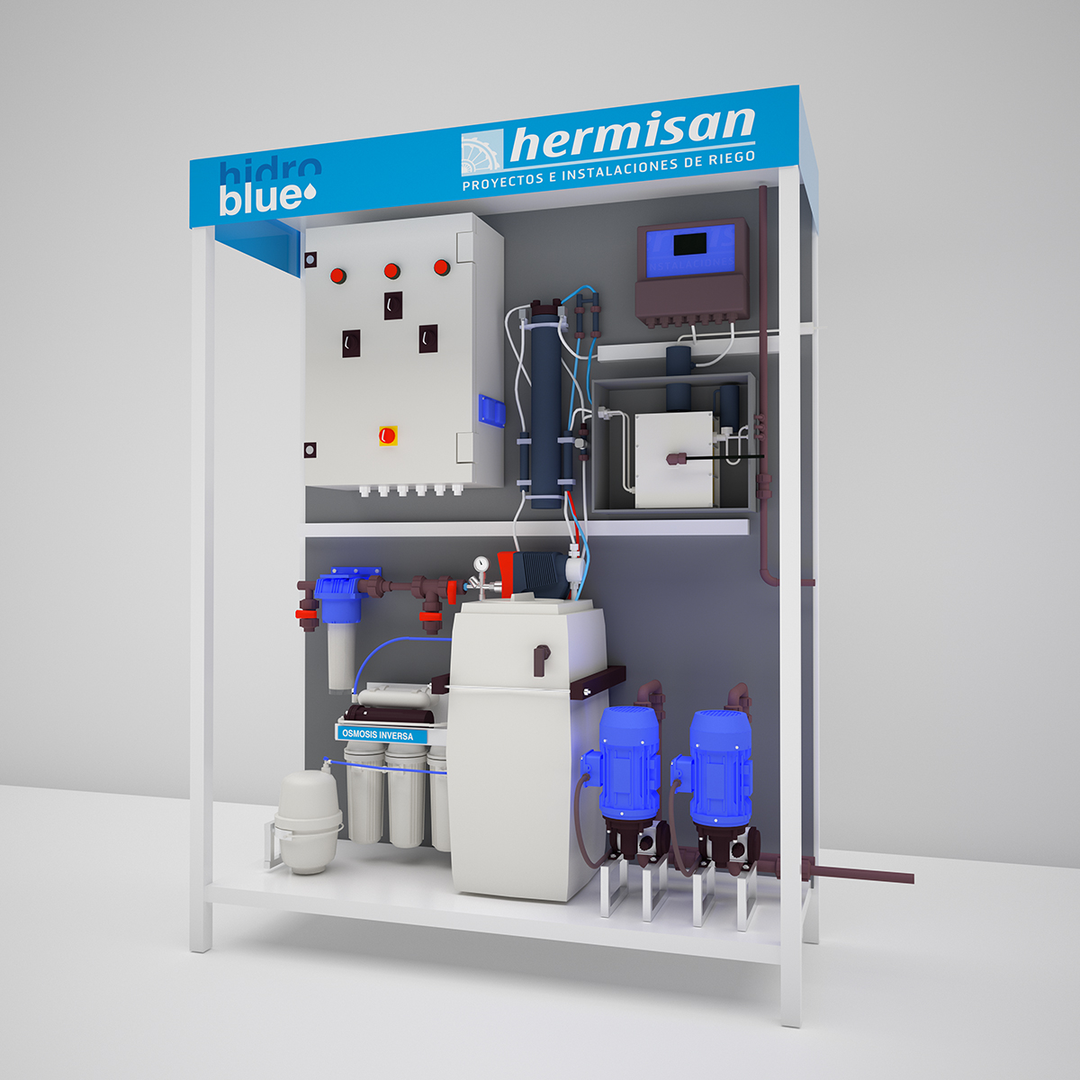 HERMISAN HIDROBLUE Dezenfeksiyon Sistemi